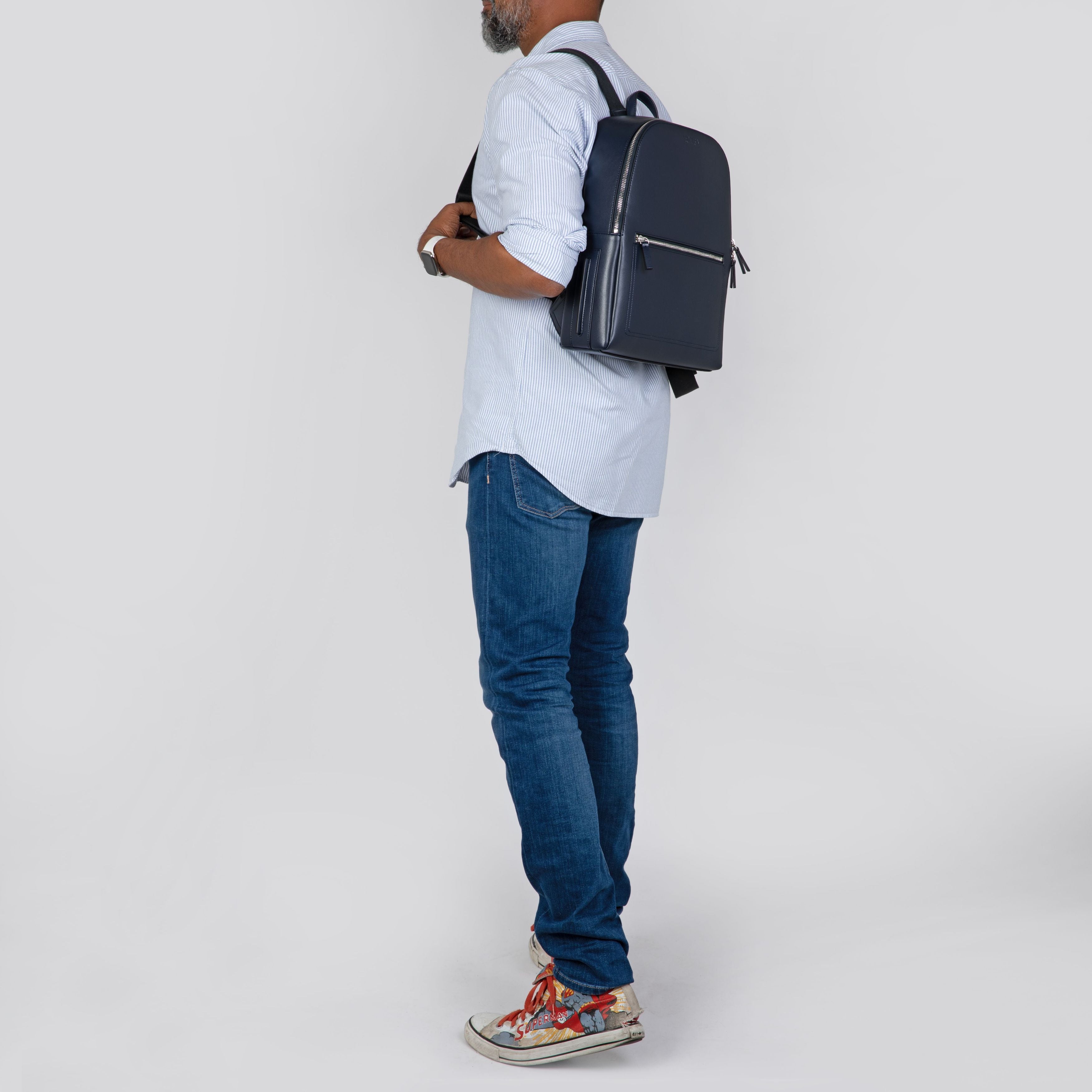 Factory Second | Navy Backpack