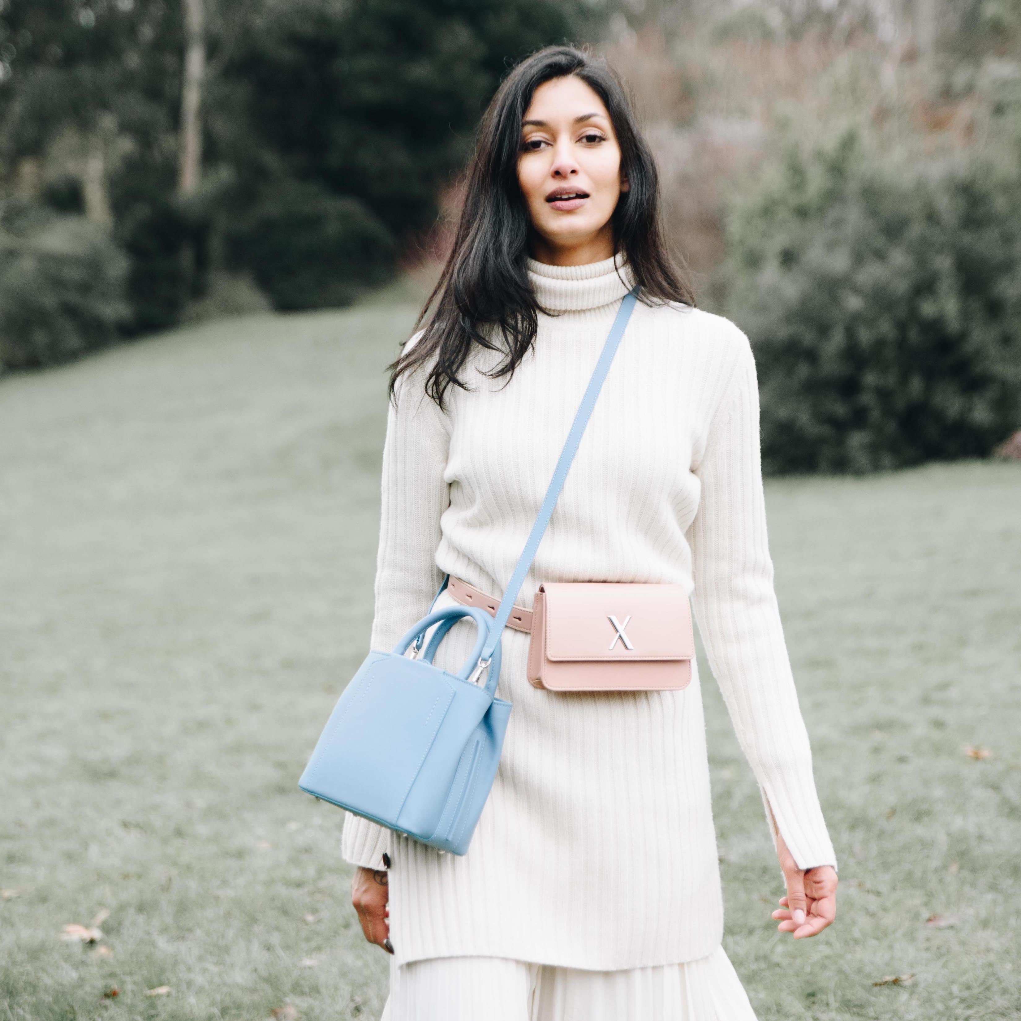 Vegan Handbag Blue