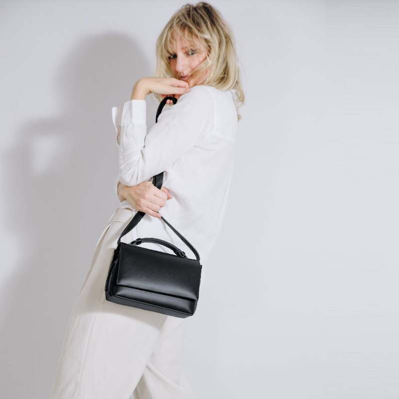Black Cross Body Bag | The Zanele