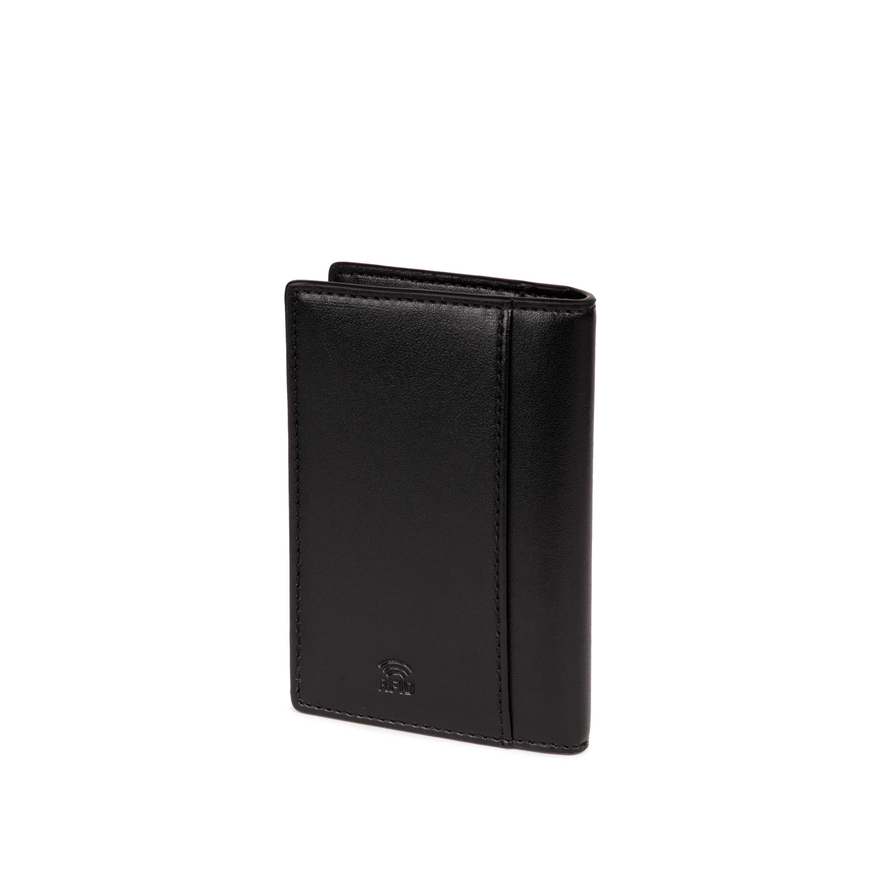 Black Compact Wallet | The Hedy
